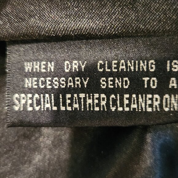 Maxima by Wilsons Women’s Black Genuine Leather Jacket Size L - Picture 12 of 13